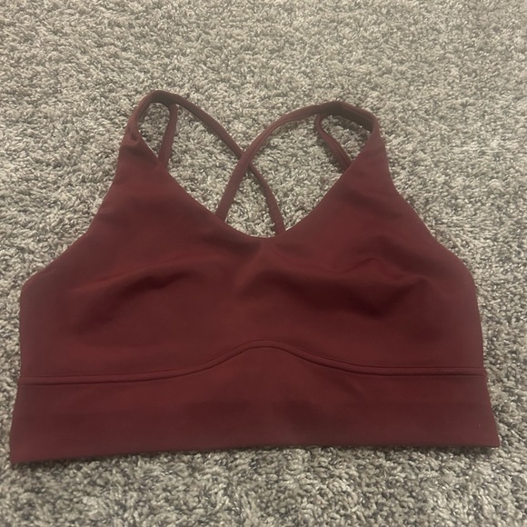 Lululemon In Alignment Longline Sports Bra - Size 8 - Picture 4 of 9